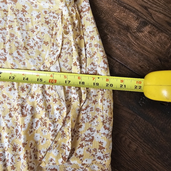 Abercrombie Floral Skirt Womens Size L Nwt - Picture 9 of 9